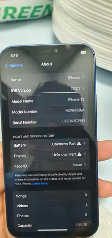 iPhone 12  128GB - Good Condition, Working (Face ID)