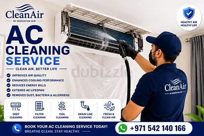 Expert AC Cleaning Service in Dubai for Better Cooling