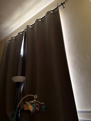 Balck out + normal Curtains