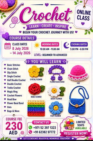 Crochet online class