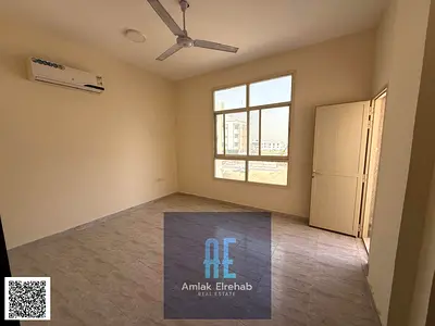 One-bedroom apartment with a living room available for annual rent in the Aliyah area, Ajman.