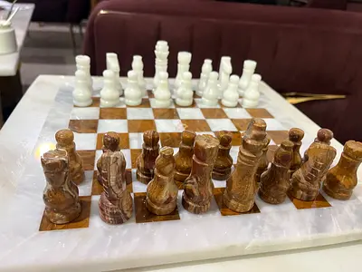 Marble chess set