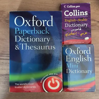 Dictionary pack (ENGLISH + ARABIC)