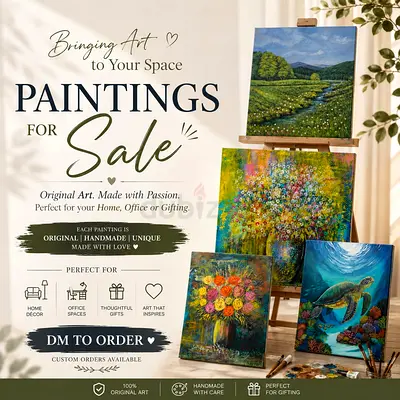 handmade paintings