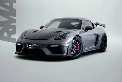 12,058 AED / 60 months | 0% DP | 2022 Porsche Cayman GT4 RS Weissach / Porsche Warranty