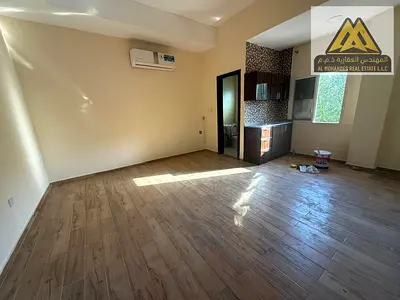 Luxury studio apartment for annual rent | Al Muwaihat 1 | Excellent space | Close to the Dubai and Sharjah exit