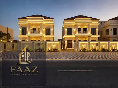 فيلا فاخرة للبيع في الحليو – عجمان | موقع مميز | تصميم عصري | تملك حر