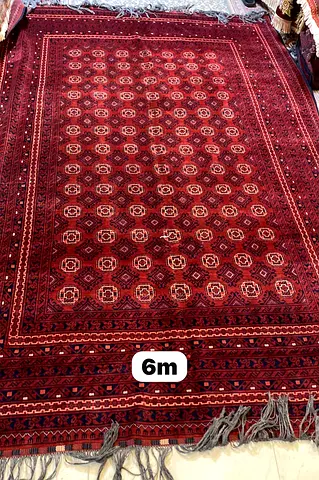 Afghani carpet hand made from Afghanistan 6m beautiful piece