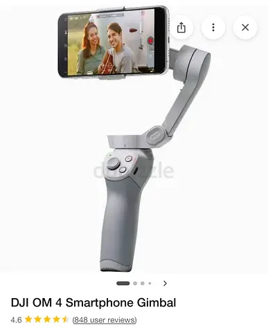DJI OM 4 Smartphone Gimbal - Foldable Stabilizer
