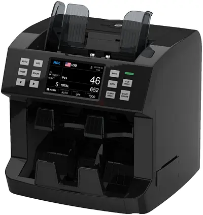 Professional Currency Counter and Sorter - High Speed Bill Counter with internal printer
