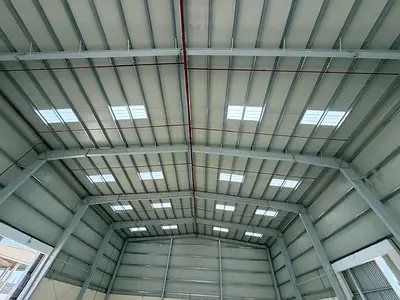 8500 sqrft facing main road warehouse