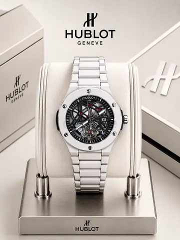 Hublot Genève Black Skeleton – A+ Premium