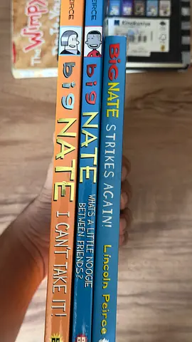 3 Big Nate books + FREE Middle school book