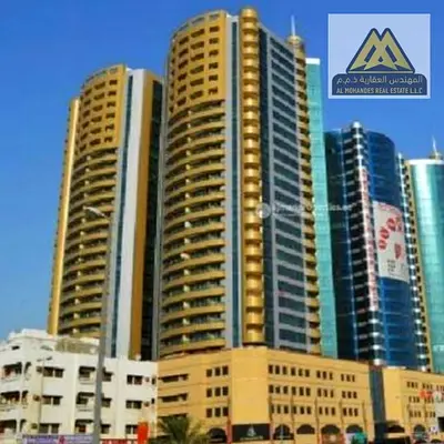 Spacious One Bedroom Apartment Spanning 1400 SQF for Sale in Horizon Towers Ajman