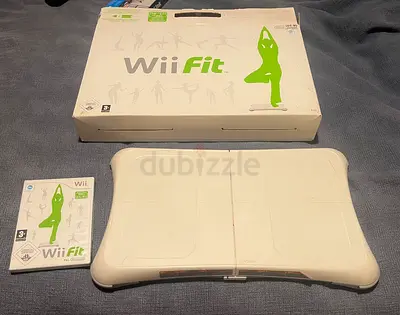 Official Nintendo Wii Fit Balance Board Bundle (Complete with Box Game)