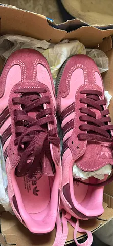 Pink Adidas casual sneakers, size UK7, 40 2/3 US 8.5 never worn