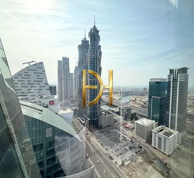 Luxury Furnished Office | Large Layout | The Prism Tower, Business Bay