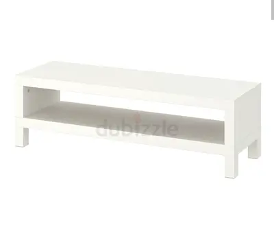 LACK TV bench, white,