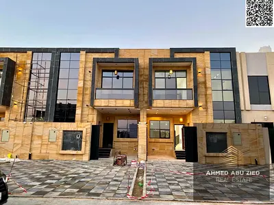 5 Master BR Townhouse First Occupant for Annual Rent in Al Helio 2 Ajman - Near Mosque - Maid Room