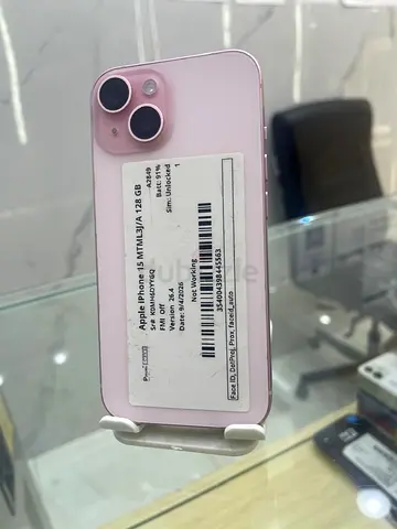 Apple iPhone 15 Pink - 128GB (Good working condition)