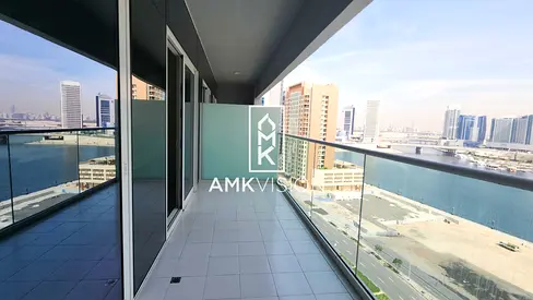 الطابق العلوي 1 غرفة نوم | إطلالات البرج والمارينا | شرفة