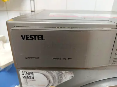 Vestel 10kg Steam Wash Front Load Washing Machine - 1200rpm