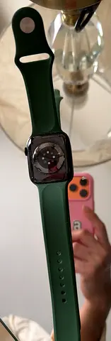 Apple Watch Series with Green Sport Band - Good Working Condition