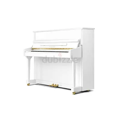 Pearl River EU118 Upright Piano - White