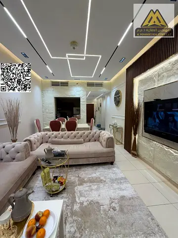 Own a spacious apartment in one of the most prominent residential projects in Ajman, with the option to own it through easy monthly installments, in a