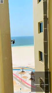 2 Bedroom Apartment for Annual Rent First Row on Ajman Corniche | Spacious Layout | AED 35,000