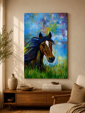 Painting (canvas size 60x90cm)