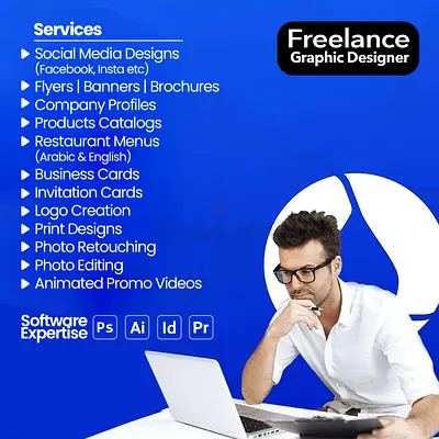 Freelance Graphic Designer Delivering Creative Excellence