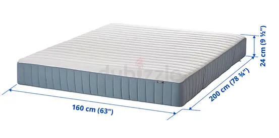 VALEVAG IKEA Bed mattress 160 x 200 - Good condition