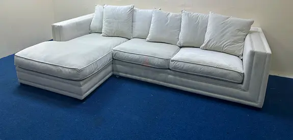 Like new condition the one lshape sofa