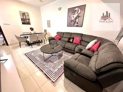 Sharjah, Muwaileh, the new apartment, two rooms, a hall, a kitchen, two bathrooms, and a balcony