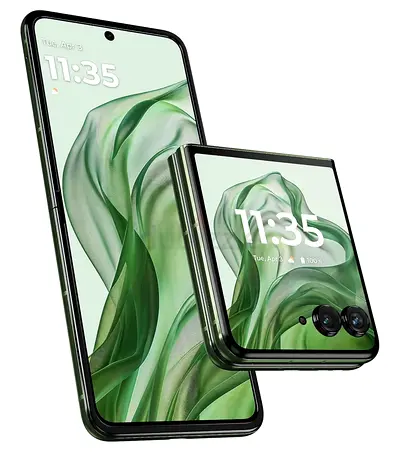MOTOROLA Razr 50 Ultra 5G, 12GB+12GB RAM, 512 GB ROM, Snapdragon 8s Gen 3, 6.9 + 4.0 pOLED Display,