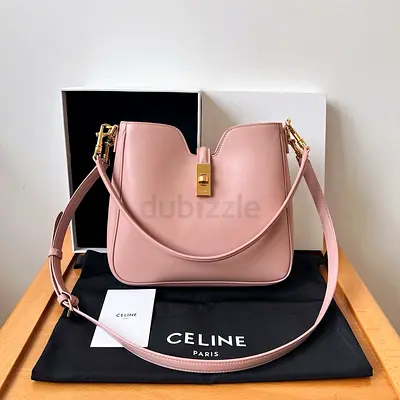 Celine Camille 16 Soft Small Bag in Soft Peach Calfskin
