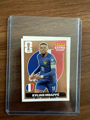 Panini World Cup Extra Sticker Kylian Mbappe Bronze
