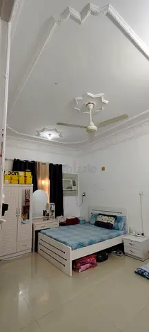 white wooden queen size bed with matching bedside and dresser wardrop and mattress good condition