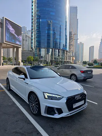 Audi A5 40 TFSI S line 2020 GCC Specs - Low Milage - Service Record