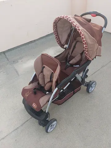Twins baby stroller