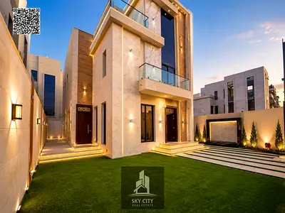 4000 sq ft building, custom finishing, corner lot, registration fees included, near Al Hamidiya Park
