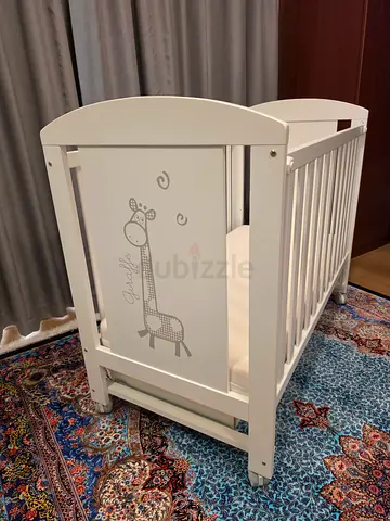 Micuna Sabana Baby Cot (60x120cm) with mattress, relax system and drawer