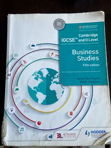 Cambridge IGCSE and O Level Business Studies (5th edition) - paperback