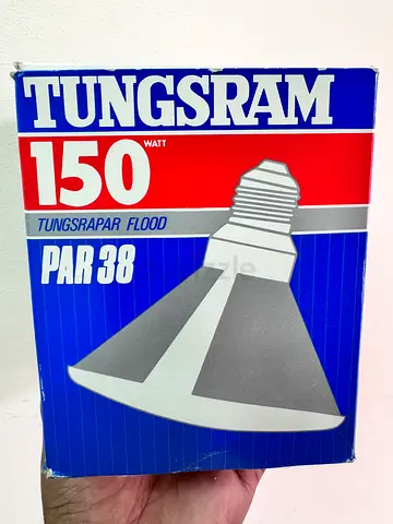 Tungsram PAR38 150W Floodlight Bulb (New in Box)