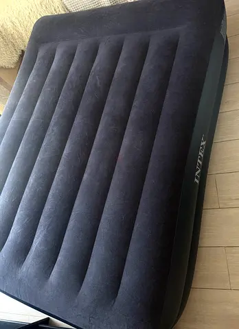 Intex Airbed Inflatable Double Mattress With Bulit In Electric Pump