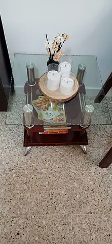 Urgent Sale : Glass Top Coffee Table
