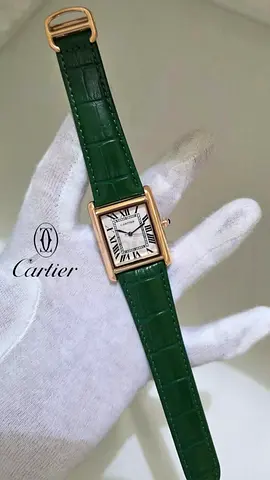 Cartier tank mens watch