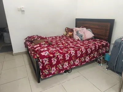 Used double bed with mattress - good condition