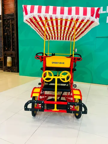 4 Seater Canopy Bike With 4 Tyres